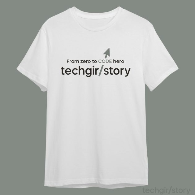 tricou tech girl story hero programatori software developer freelancer coding